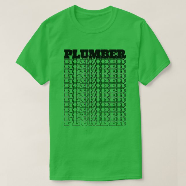 Camiseta Plomero41 (Diseño del anverso)