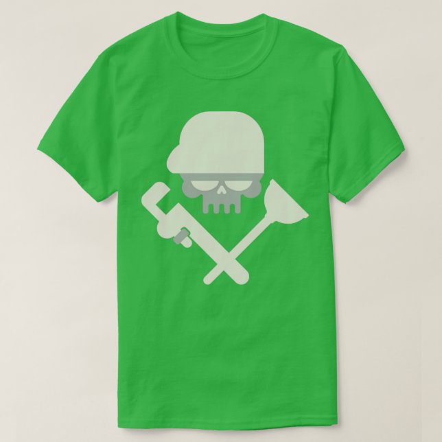 Camiseta plomero8 (Diseño del anverso)