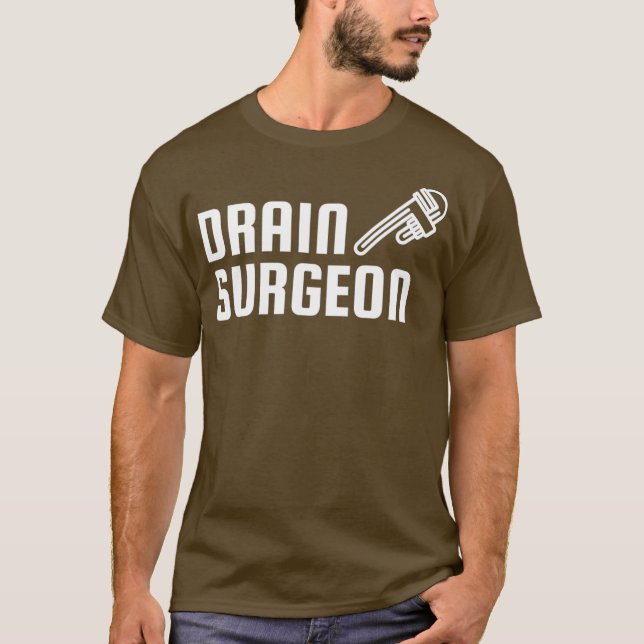 Camiseta Plomeros divertidos que drenan cirujanos mujeres (Anverso)