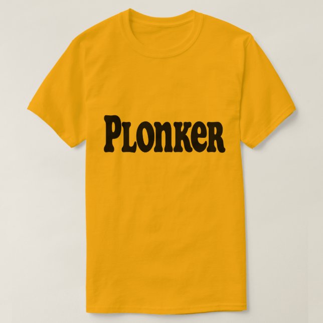 Camiseta Plonker (Diseño del anverso)