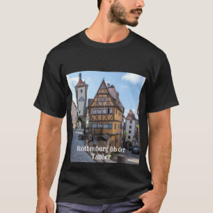 Camiseta Plönlein en Rothenburg ob der Tauber, Alemania