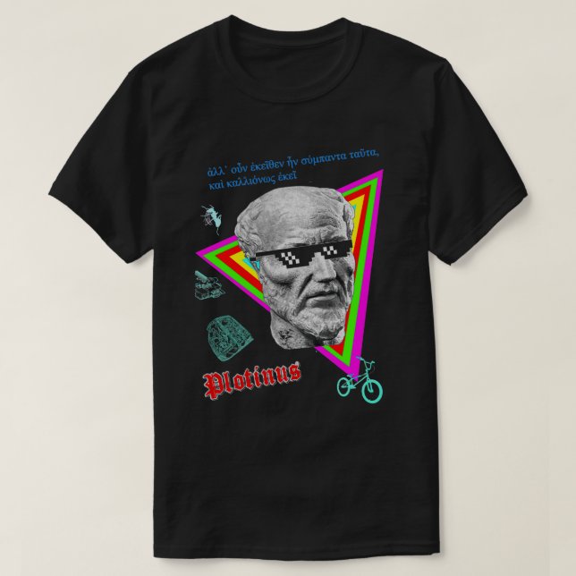 Camiseta Plotinus y los formularios (Diseño del anverso)