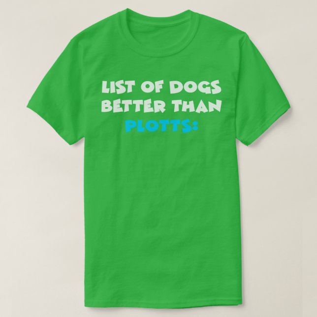 Camiseta Plott 1 (Diseño del anverso)