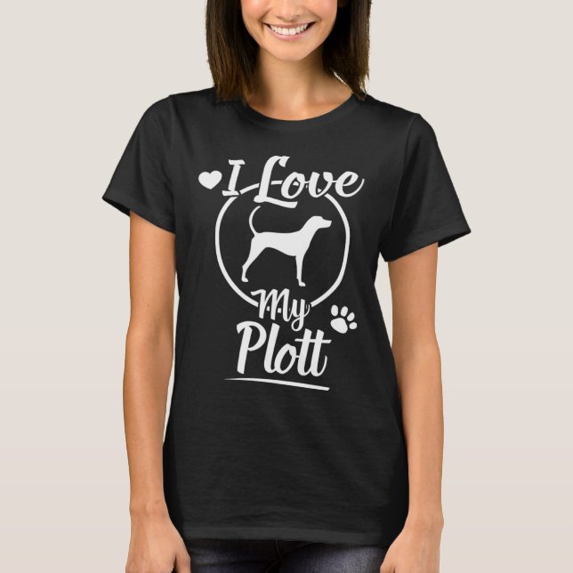 Camiseta Plott Hound  2 (Anverso)
