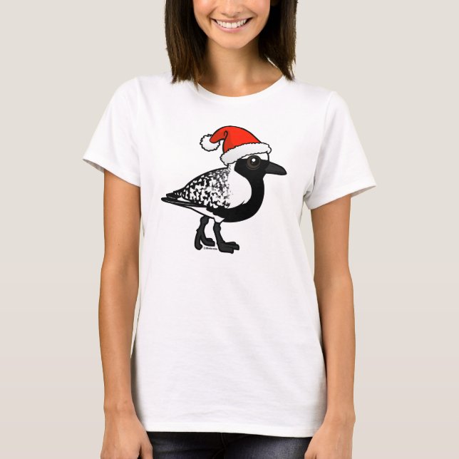 Camiseta Plover de Santa Black (Anverso)
