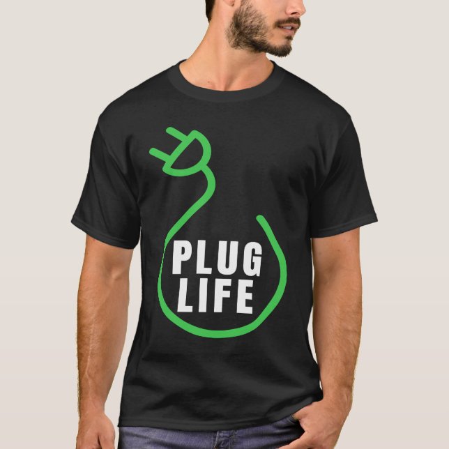 Camiseta Plug Life, Orgulloso del propietario de EV, impuls (Anverso)