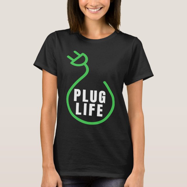 Camiseta Plug Life, Orgulloso del propietario de EV, impuls (Anverso)