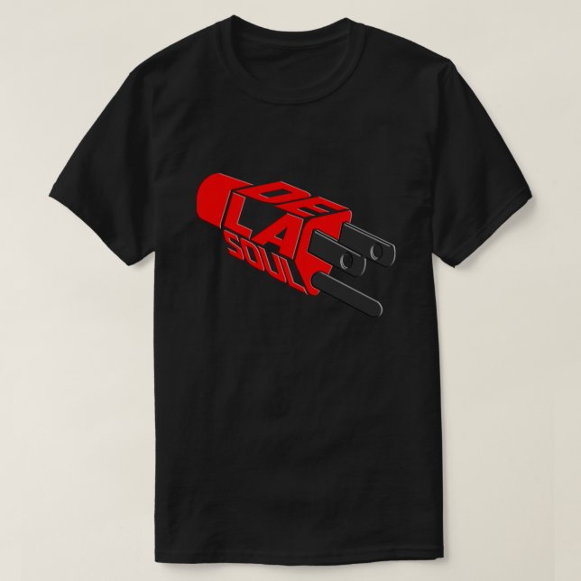 Camiseta Plug Won De La Soul (Diseño del anverso)