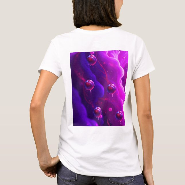 Camiseta Plum Sweet Waterfall (Reverso)