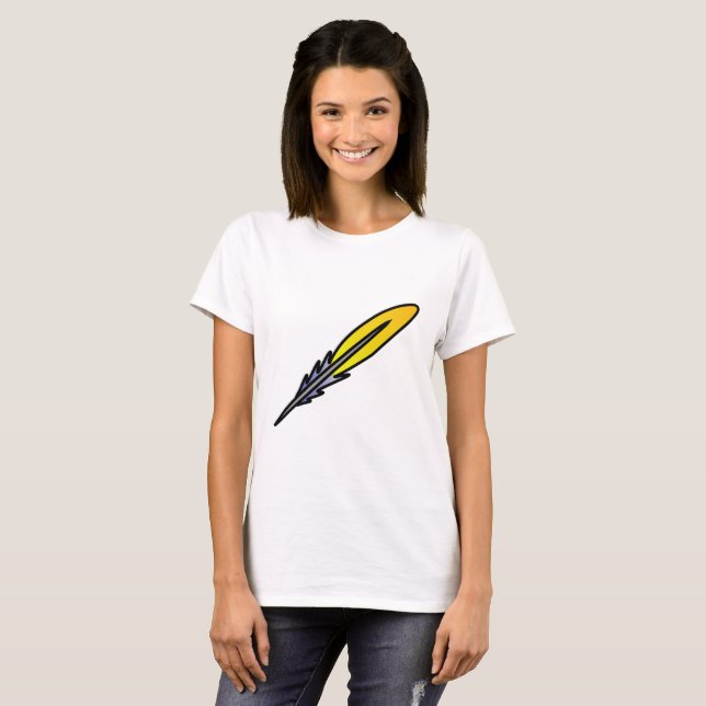 Camiseta Pluma (Anverso completo)