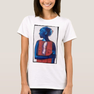 Camiseta Pluma blanca
