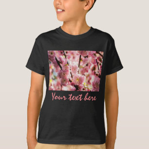 Camiseta Pluma de flores - Paradismo rosa