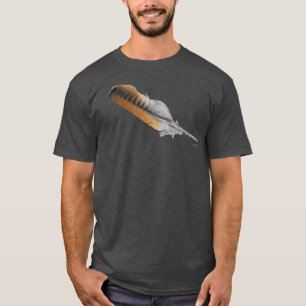 Camiseta pluma de halcón de cola roja