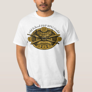 Camiseta Pluma de la escuela vieja y gremio de papel del