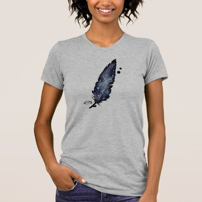 Camiseta Pluma de la nebulosa (Anverso)