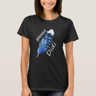 Camiseta Pluma De Letra S Gráfica De Didi Apreciada Por Las
