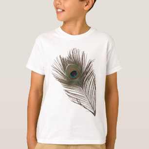 Camiseta Pluma de pavo real