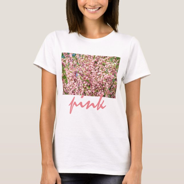 Camiseta Pluma florida (Anverso)