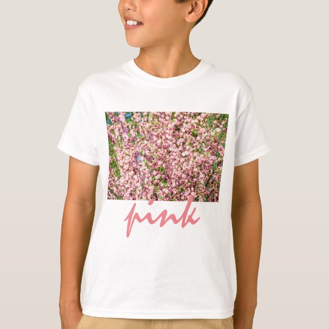 Camiseta Pluma florida (Anverso)