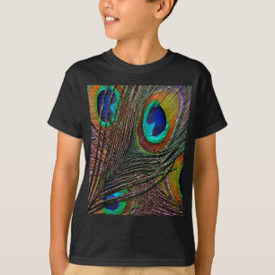 Camiseta Plumas de pavo real
