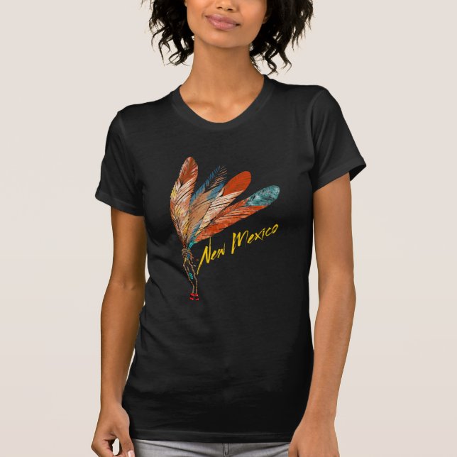 Camiseta Plumas - New México (Anverso)