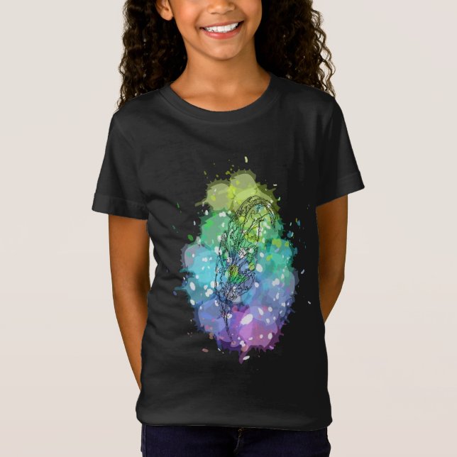 Camiseta plumas T-Shirt (Anverso)