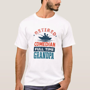 Camiseta Plumba del abuelo a tiempo completo de comediante 