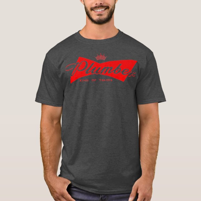 Camiseta Plumba King of Trades Funny Plumbing Premium (Anverso)