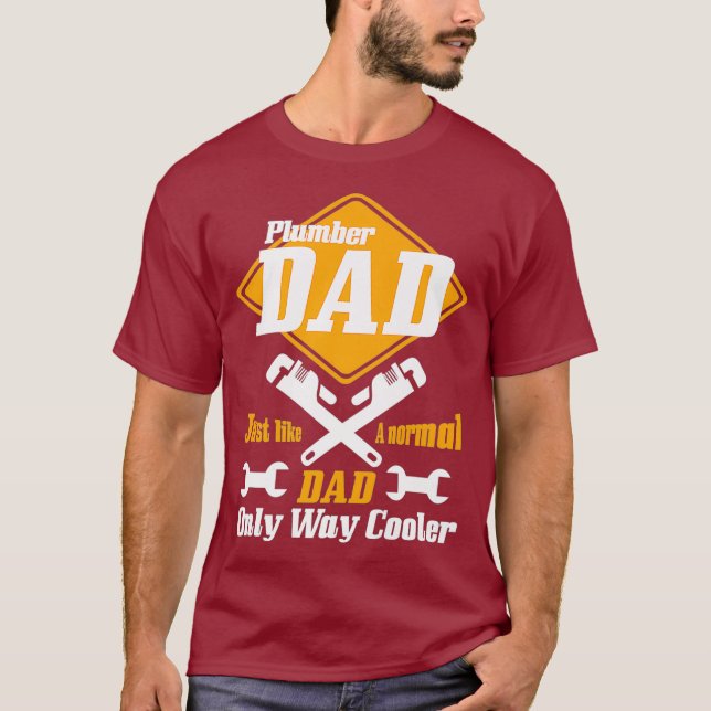 Camiseta Plumber Dad Day Premium (Anverso)