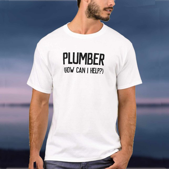 Camiseta Plumber - Empresa de fontanería (Subido por el creador)