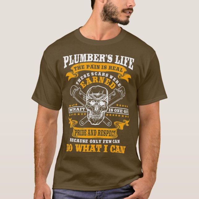 Camiseta Plumber Gift Funny Profesores Ingeniero de Calefac (Anverso)