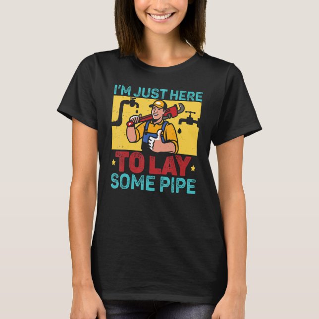 Camiseta Plumber Pipefitters Steamfitters Fathers Day Lay S (Anverso)