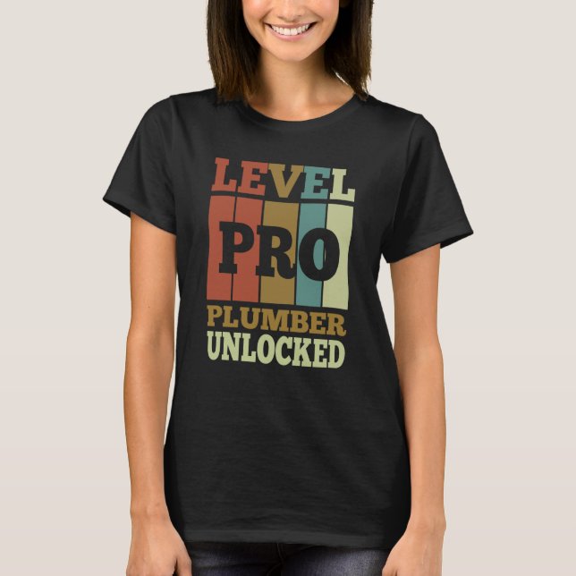 Camiseta Plumber Pro Unlocked Vintage Style Unique (Anverso)