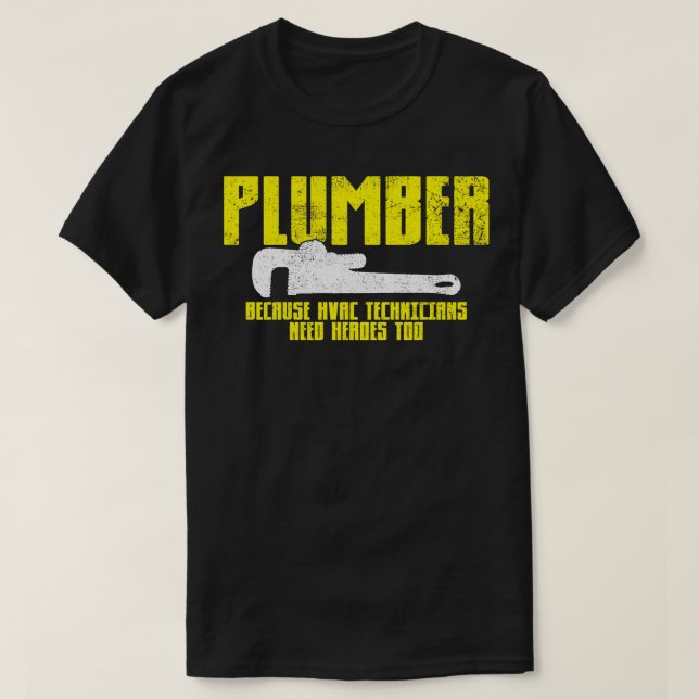Camiseta Plumber Vintage (Diseño del anverso)