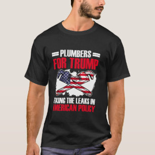 Camiseta Plumbers para las elecciones tecnológicas del pres