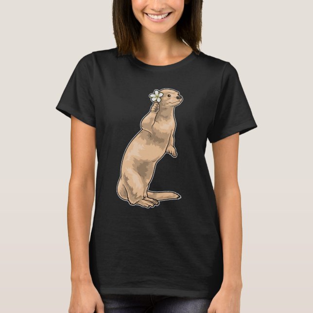 Camiseta Plumeria nutria (Anverso)