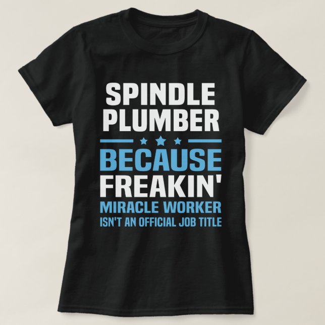 Camiseta Plumero de husillo (Diseño del anverso)