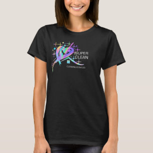 Camiseta Plumero de limpieza residencial y comercial para e