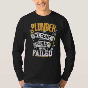 Camiseta Plumero de pipefitters de fontanería