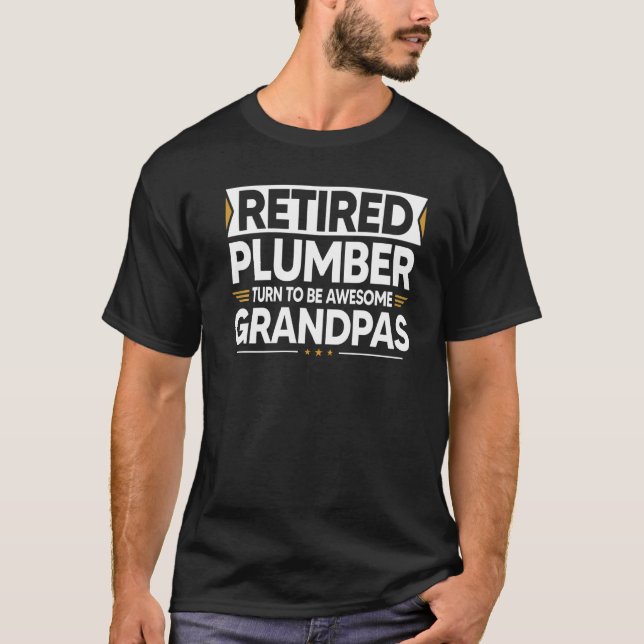 Camiseta Plumero Retirado Se Vuelta Para Ser Abuelos Aterra (Anverso)