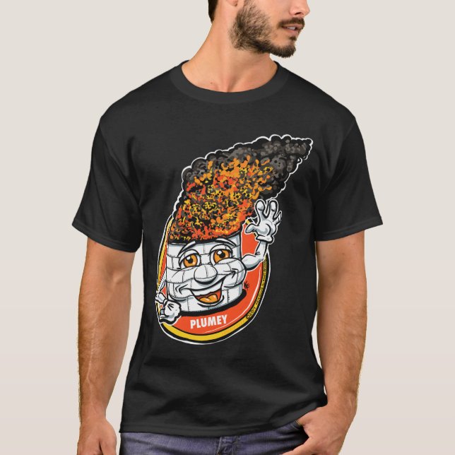 Camiseta Plumey el fuego químico (Anverso)
