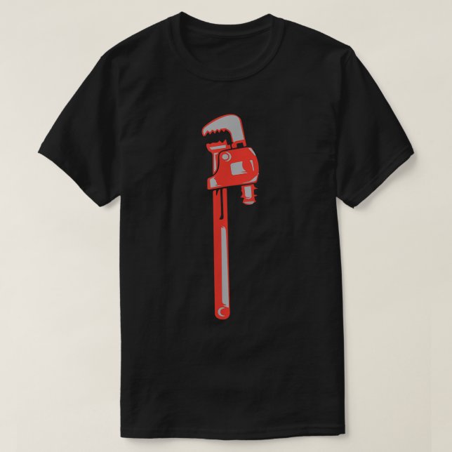 Camiseta Plumín de la llave de la tubería Pipefitter Expert (Diseño del anverso)
