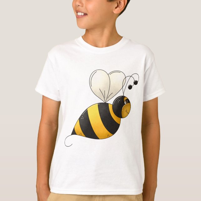Camiseta Plump Winged Bumble Bee (Anverso)