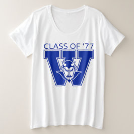Camiseta Plus para Mujeres de la Clase de 1977 de