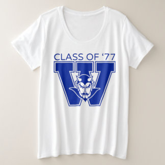 Camiseta Plus para Mujeres de la Clase de 1977 de