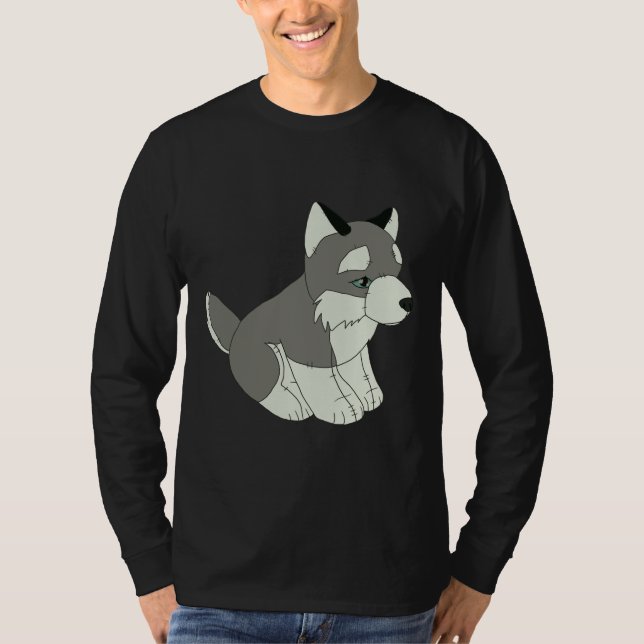 Camiseta Plush Anna Club Husky (Anverso)