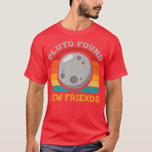 Camiseta Pluto Encontró Nuevo Premio de Ciencia Espacial So