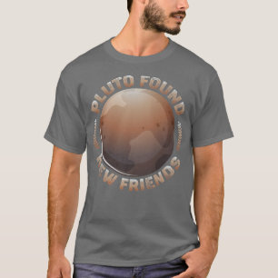 Camiseta Pluto Encontró Nuevo Premio de Ciencia Espacial So