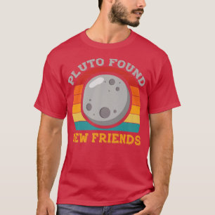 Camiseta Pluto Encontró Nuevo Premio de Ciencia Espacial So