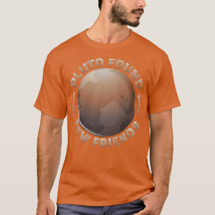 Camiseta Pluto Encontró Nuevo Premio de Ciencia Espacial So